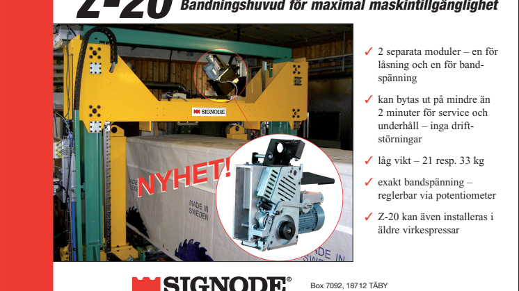 Svensktillverkad virkespress!
