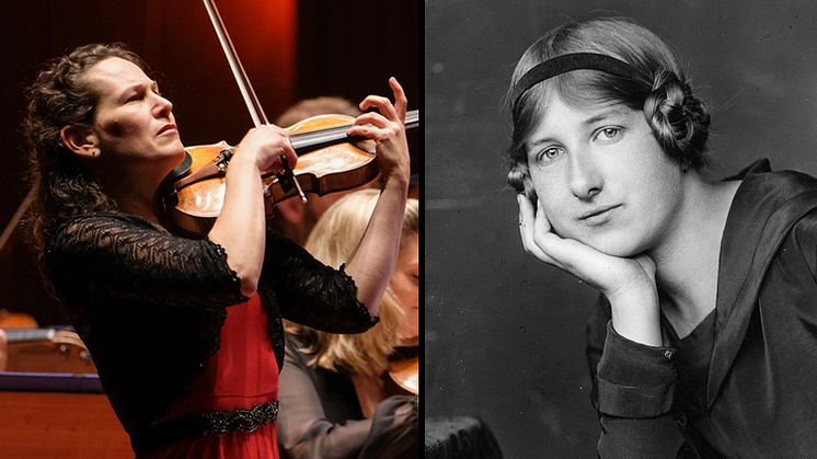 Solist Malin Broman - violin. Imogen Holst - kompositör