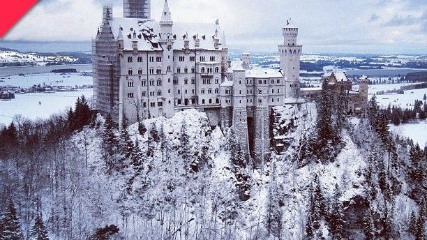 Vinterbild på Neuschwanstein vann DZT:s Instagram-tävling i samband med ITB
