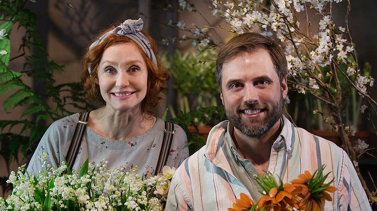 Linda Schilén och Johan Munter leder Trädgårdsmorgons höstavsnitt.
