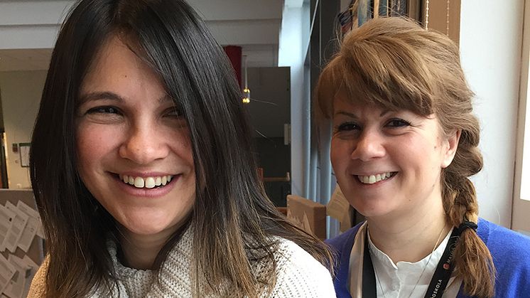Marité Cardenas och Selma Maric, forskare vid Malmö högskola