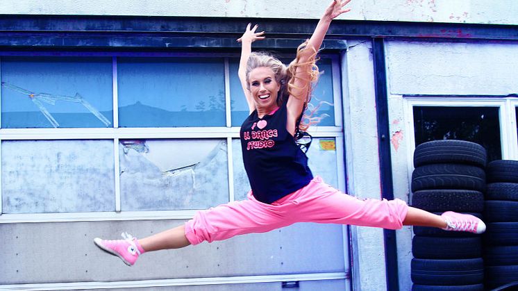 Vi gillar folk som sprider energi, som Lina Larsson på LL Dance Studio i Kävlinge.