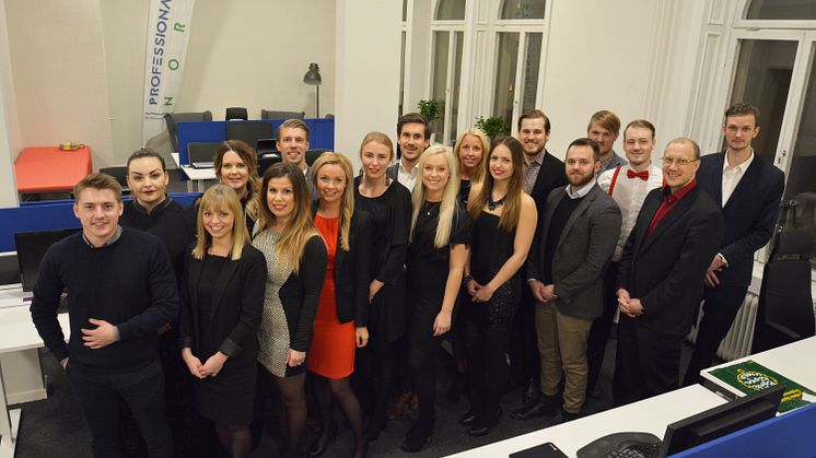 Från 4 – 150 på ett år och Professionals Nord har inte tänkt sakta ner 2016.