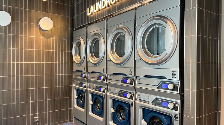 Laundromat at Citybox Helsinki