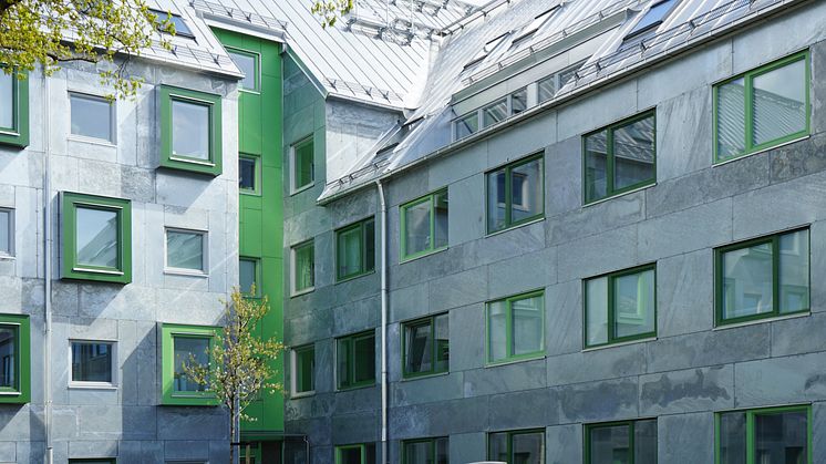 Proto - ett helt nytt studentbostadskvarter i Lund. Utvecklat och projekterat av FOJAB.