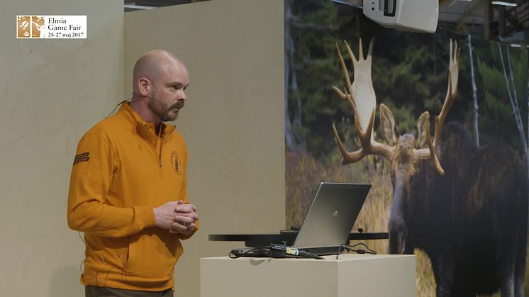 Daniel Ligné, riksjaktvårdskonsulent på Svenska Jägareförbundet.