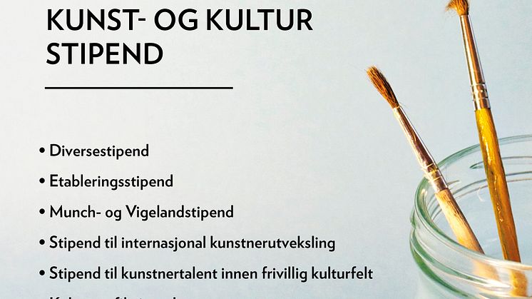 Søk kunst- og kulturstipend av Oslo kommune!