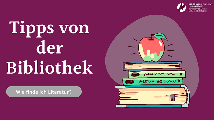 Wie finde ich die passende Literatur für mein Thema? Die HdWM-Bibliothek gibt Tipps für die Literaturrecherche