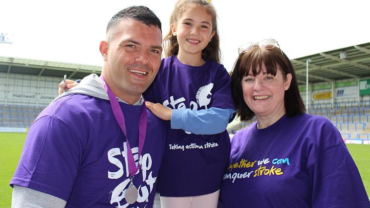 ​One small step for man, one great Step Out for Stroke
