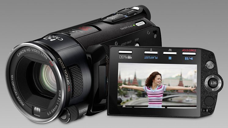 Ett genombrott: LEGRIA HF S10 och LEGRIA HF S100 med flashminne
