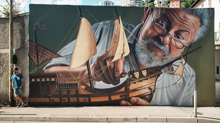 Photorealistic murals by Lonac to No Limit Street Art