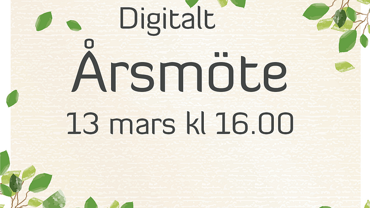 Digitalt årsmöte