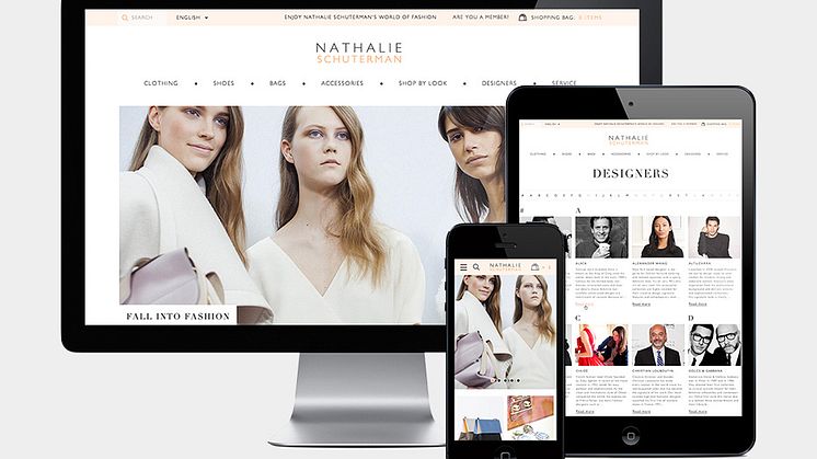 Nathalie Schuterman lanserar ny e-handel 