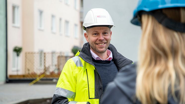 Tobias Ziethén från MZ Bygg