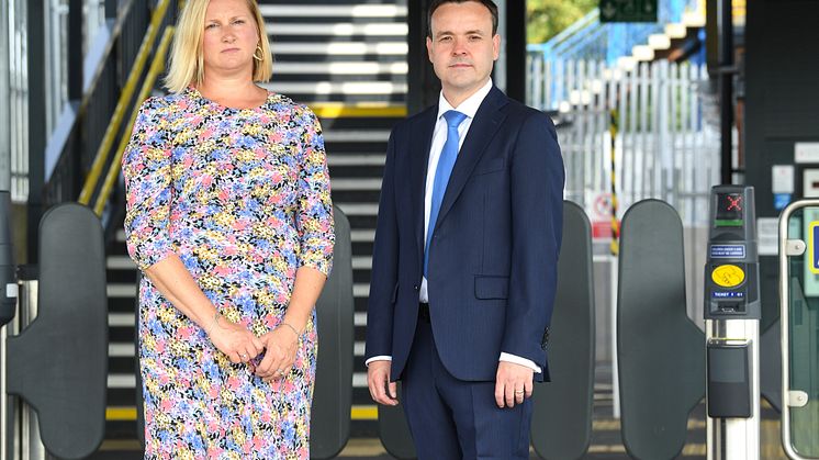 Stephen McPartland MP marks Suicide Prevention Day with Laura Campbell