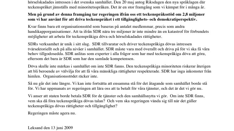 TA INTE VÅRA TECKENSPRÅKSPENGAR!