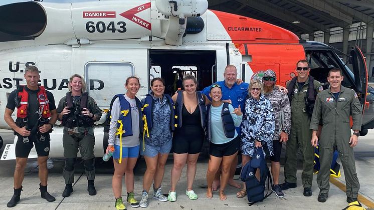 ACR’s EPIRB Saves Seven Lives after Boat was Struck by Lightning.
