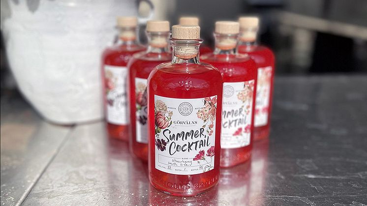 Görvälns Slotts Summer Cocktail i samarbete med Stockholms Bränneri