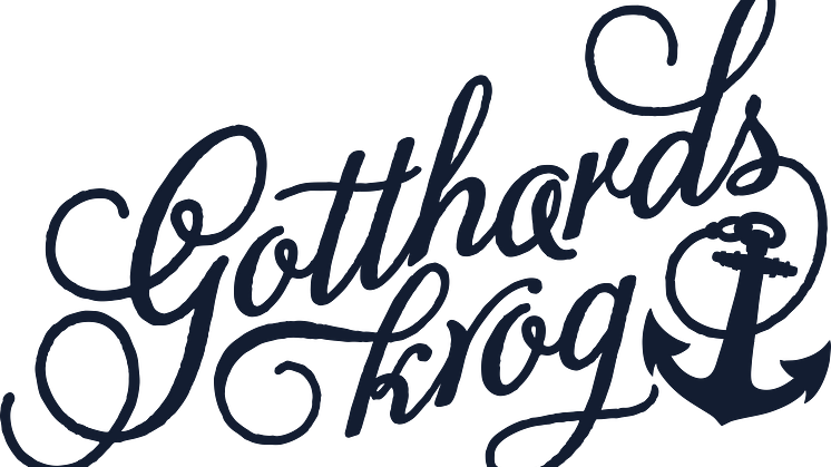 Gotthards krog logotype blue