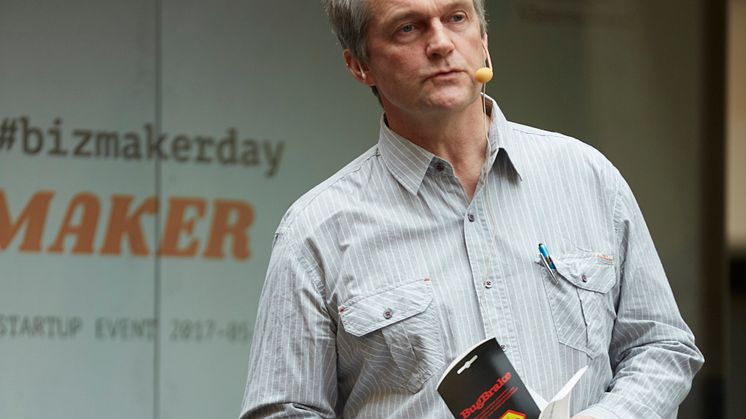 Jan-Olof Wiberg, vd på JW Produktion AB och uppfinnare av produkten BugBrake