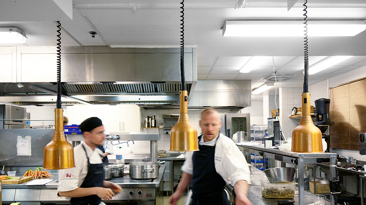 Restaurang Gastros kök - här behöver ingen skrika