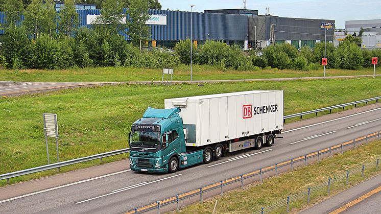 Schenker tester Volvo FM Electric 6x2, Globetrotter