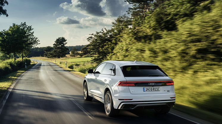 Audi Q8 60 TFSI e quattro (Gletsjerhvid)