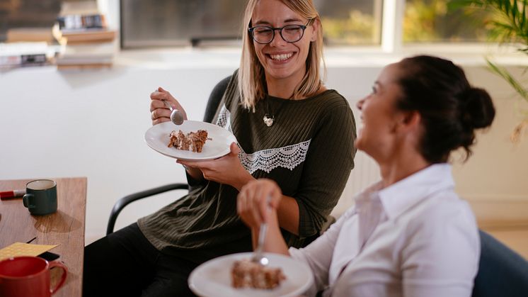 Konditorkager hitter på arbejdspladsen