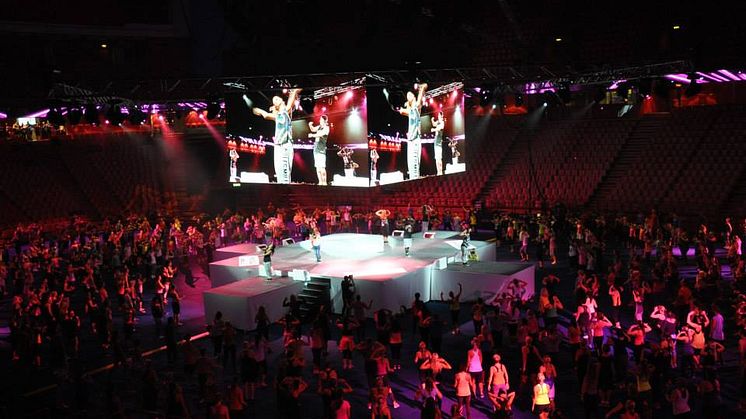 Les Mills SUPER SATURDAY fick Globen att gunga 