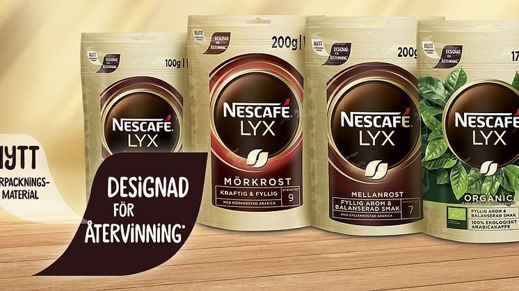 Nescafé LYX i ny refillförpackning