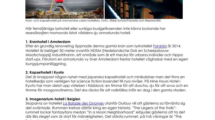 Världens sju (hotell-)underverk