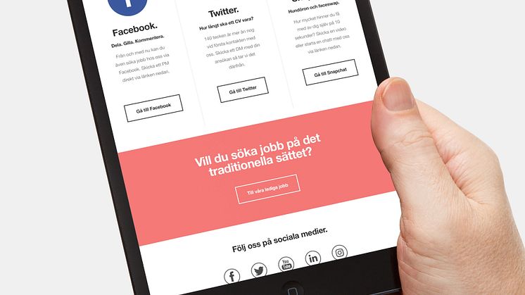Tre tar rekryteringsprocessen till Snapchat och Instagram 