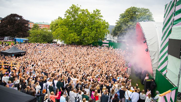 Folkets Park in Malmö which will turn into Eurovision Village