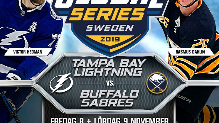 NHL KOMMER TILL SVERIGE!