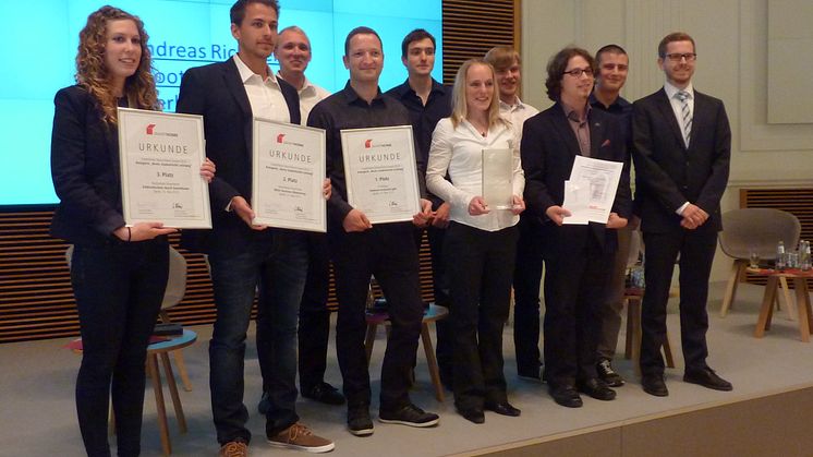 1. Platz beim „SmartHome Award Deutschland 2015“ an Studierende des Masterstudiengangs Telematik der TH Wildau