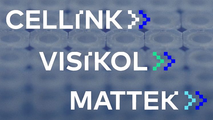 De tre företagen introducerar tillsammans det första tjänsteerbjudandet i sitt slag inom fullständig 3D-biotillverkning och tjänster för in vitro-analys.