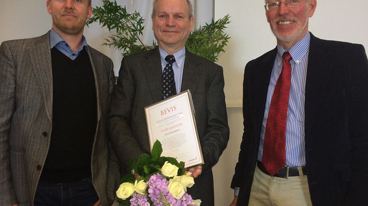 Lungcancerstipendium till Bengt Bergman 