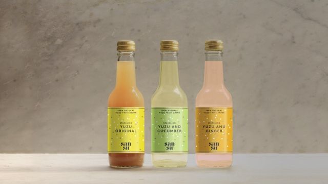 Kolsyrad yuzu till maten eller Gin & Yuzu