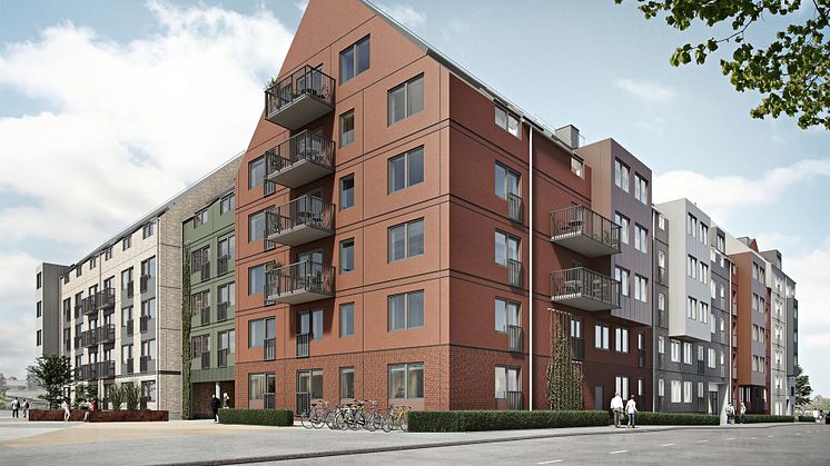 Bygglov Författaren 1 – bild 2. Illustration: Arkitektbyrån Design.