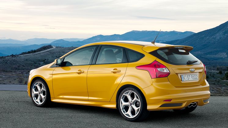 Ford Focus ST, 5-dørs lanseres sommeren 2012