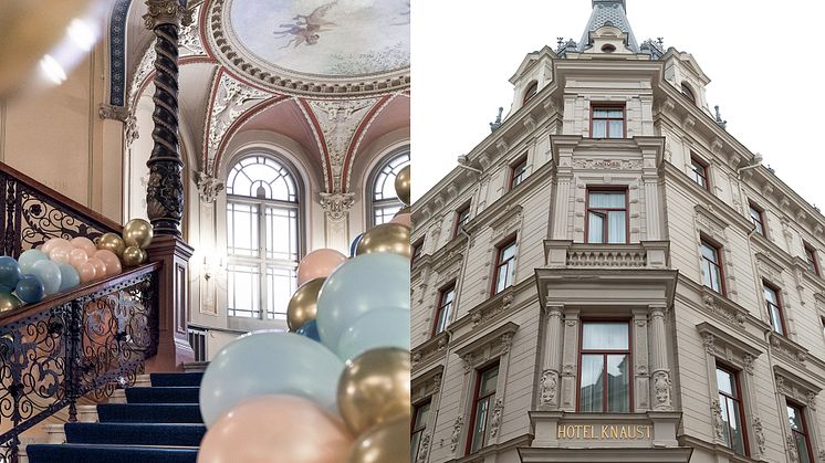 Elite Hotel Knaust som firar 130 år med ett jubileumsår fyllt av aktiviteter.