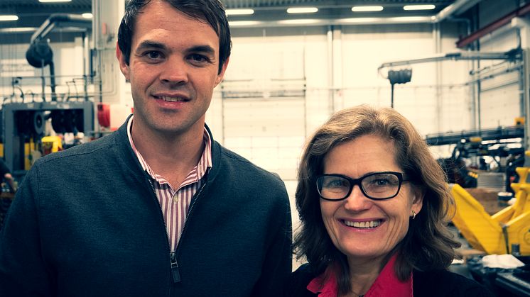 Dirk Venter och Petra Kastensson lanserar New Concept Mining