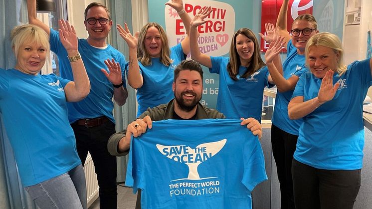 Vår elhandelskampanj samlade in  81 978 kr till förmån för Project Ocean – The Perfect World Foundation