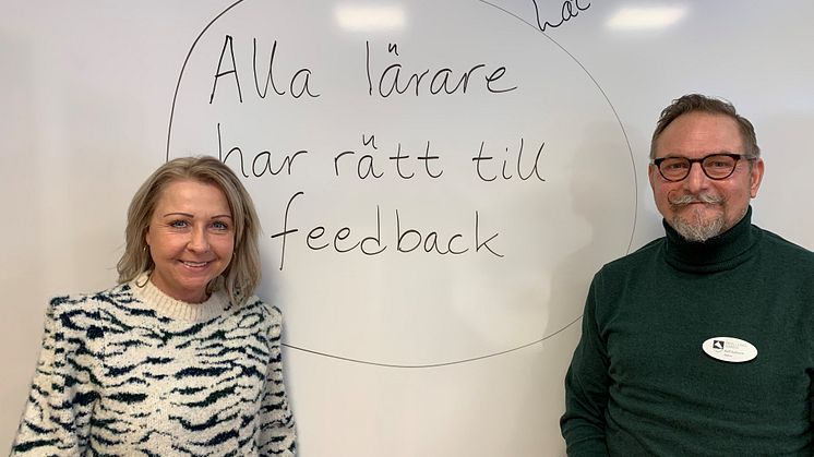 Jenny och Rolf - två skolledare som är både systematiska och uthålliga