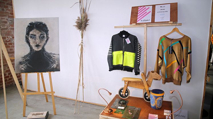 Zur Designers' Open 2019 werden nachhaltig hergestellte Bekleidungsstücke, Spielzeuge und andere Gegenstände gezeigt