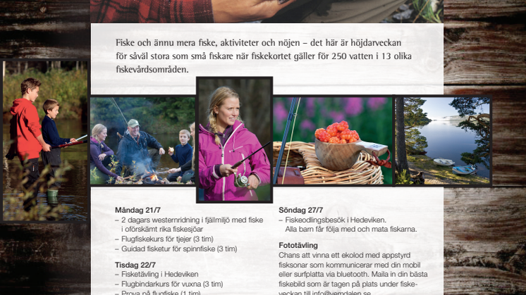 Stor fiskevecka i Vemdalen