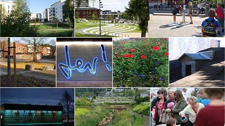 Utse vinnare av stadsmiljöpriset