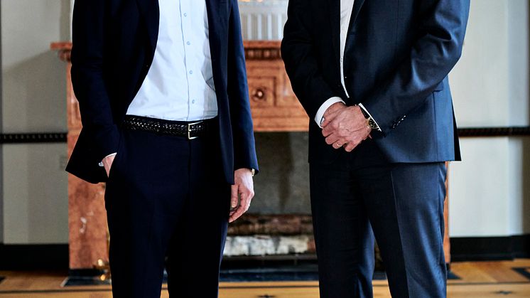 CEO Peter Lytzen (right) og CCO Søren Karas (left)
