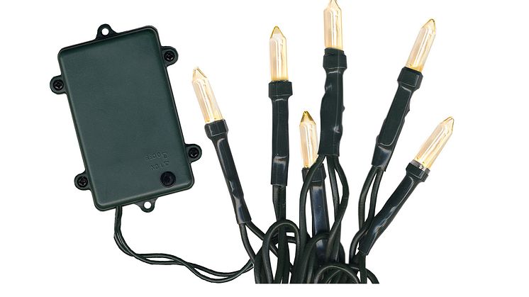 Batteridriven ljusslinga med LED, frilagd2