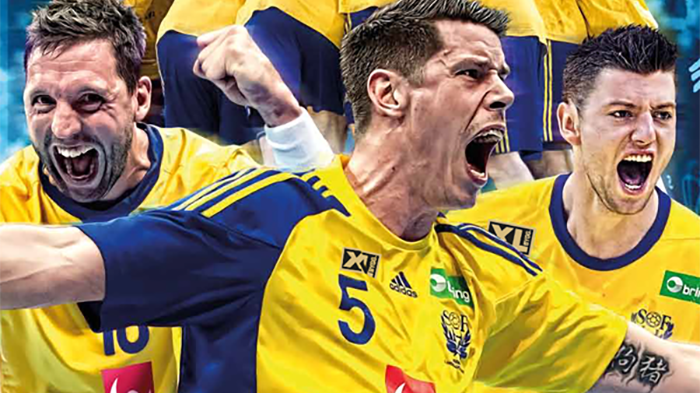 XL-BYGG i partnerskap med Svenska handbollslandslagen. 